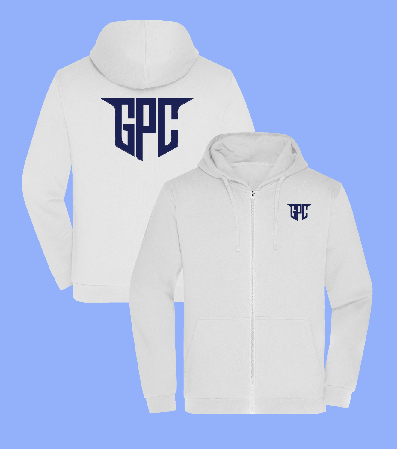 Power Play Zipper - Big Initials Connection
