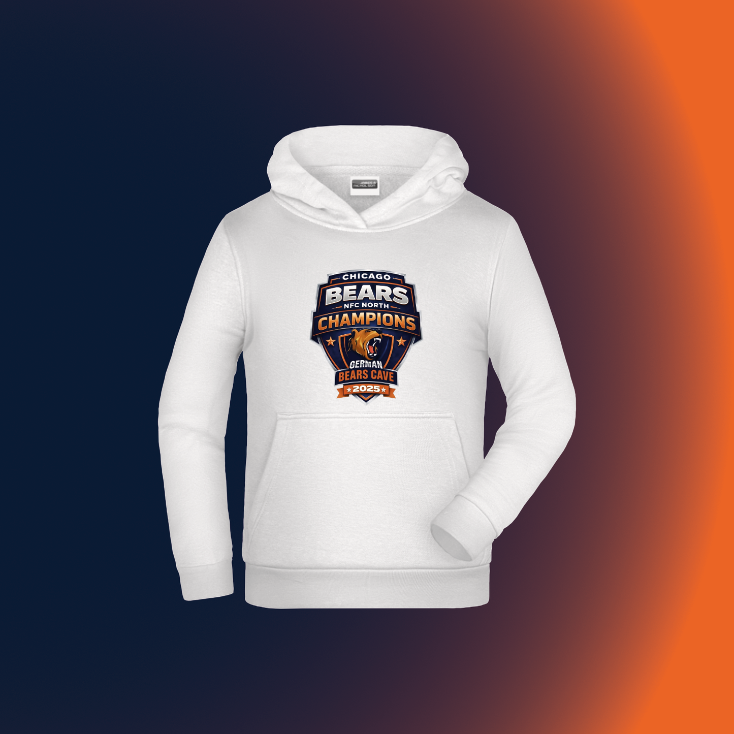 German Bears Cave "NFC North Champion 2025"