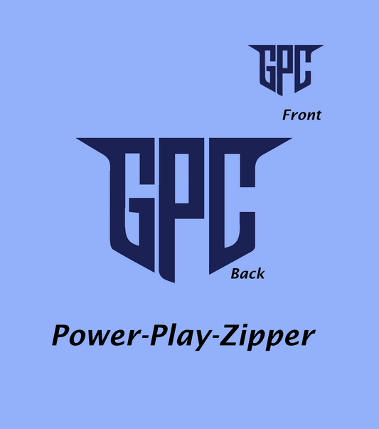 Power Play Zipper - Big Initials Connection