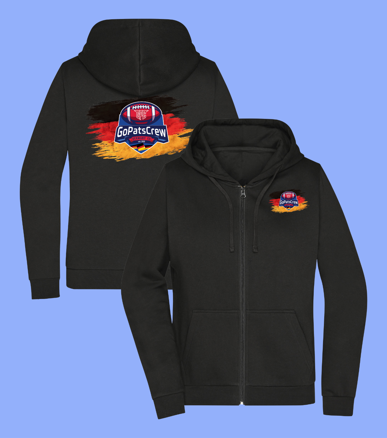 Power Play Zipper - Big Flag Field Connection