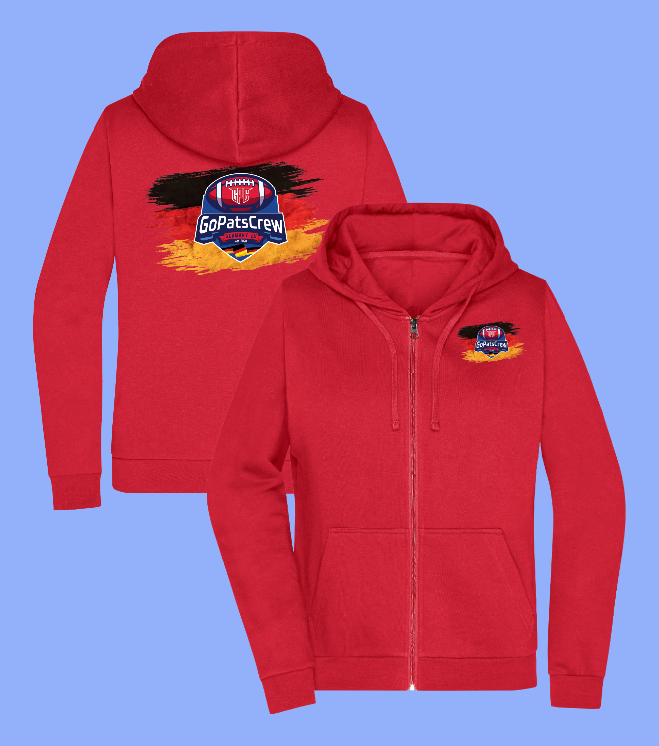 Power Play Zipper - Big Flag Field Connection