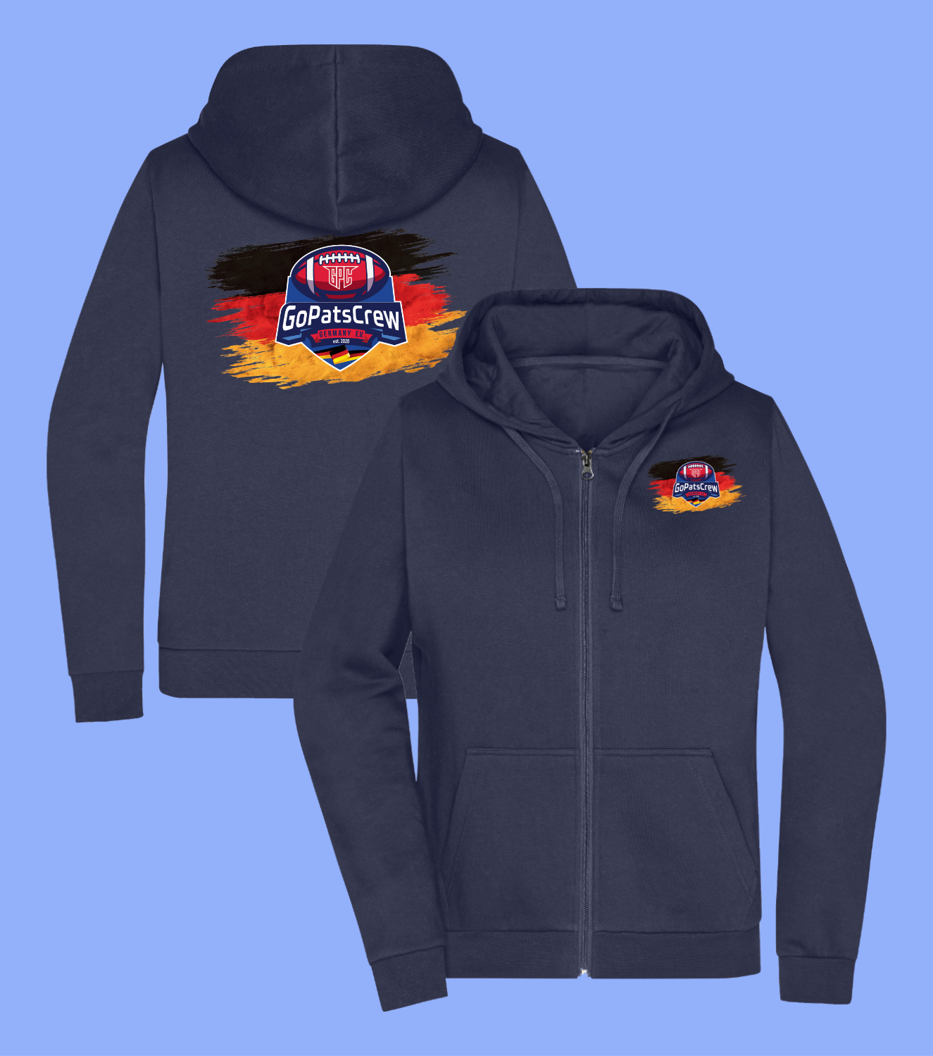 Power Play Zipper - Big Flag Field Connection