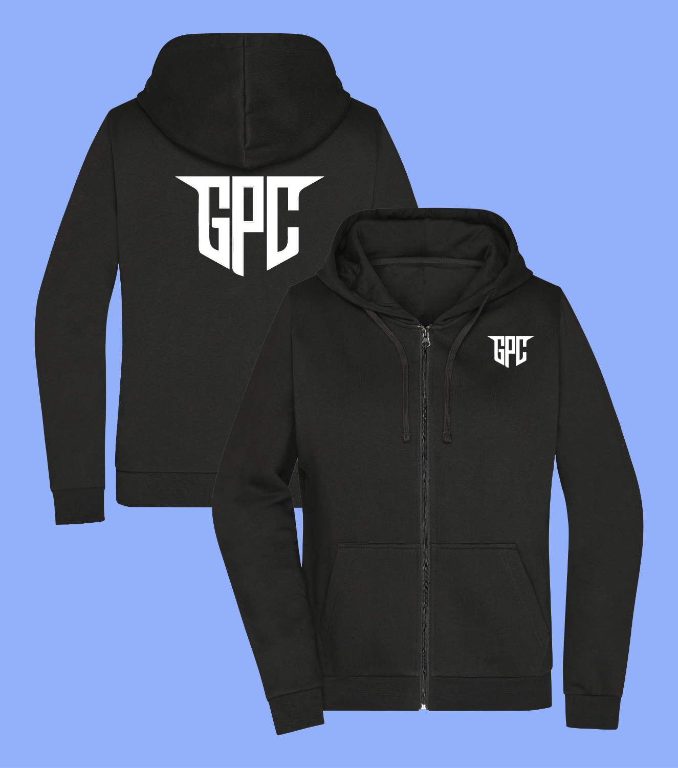 Power Play Zipper - Big Initials Connection