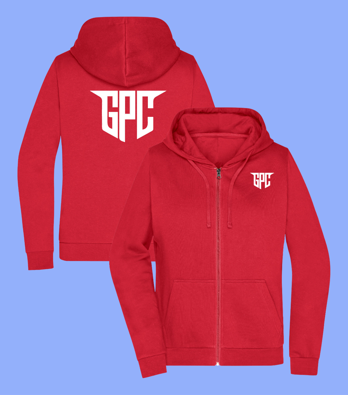 Power Play Zipper - Big Initials Connection