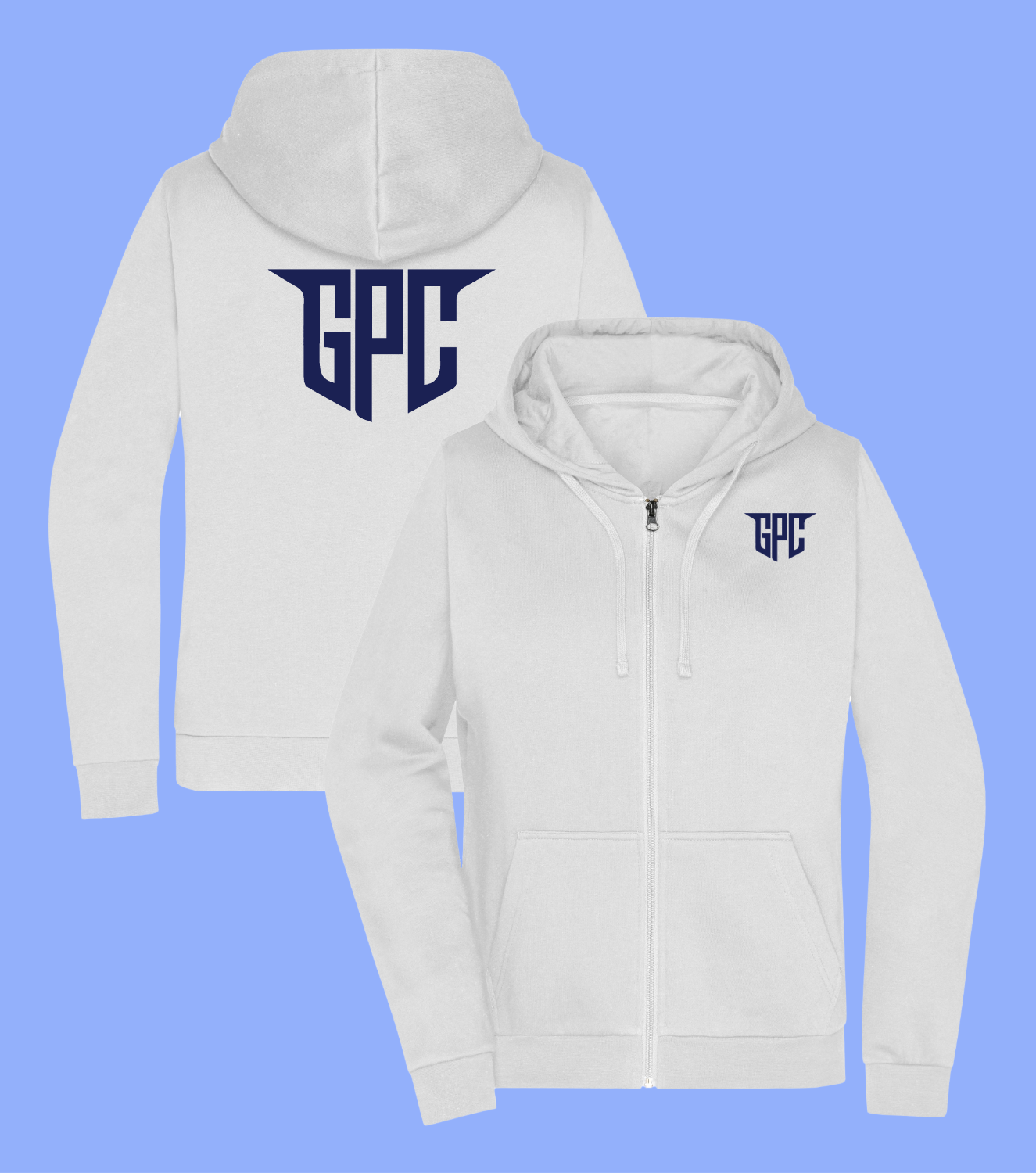 Power Play Zipper - Big Initials Connection