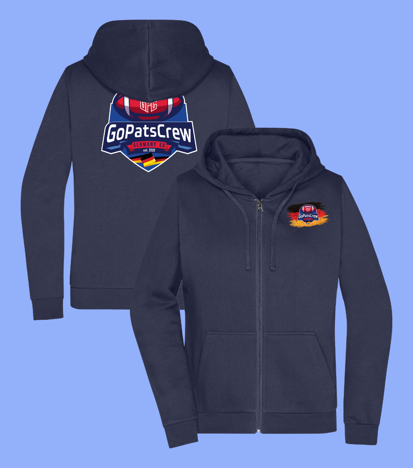 Power Play Zipper - Big Original Flag Connection