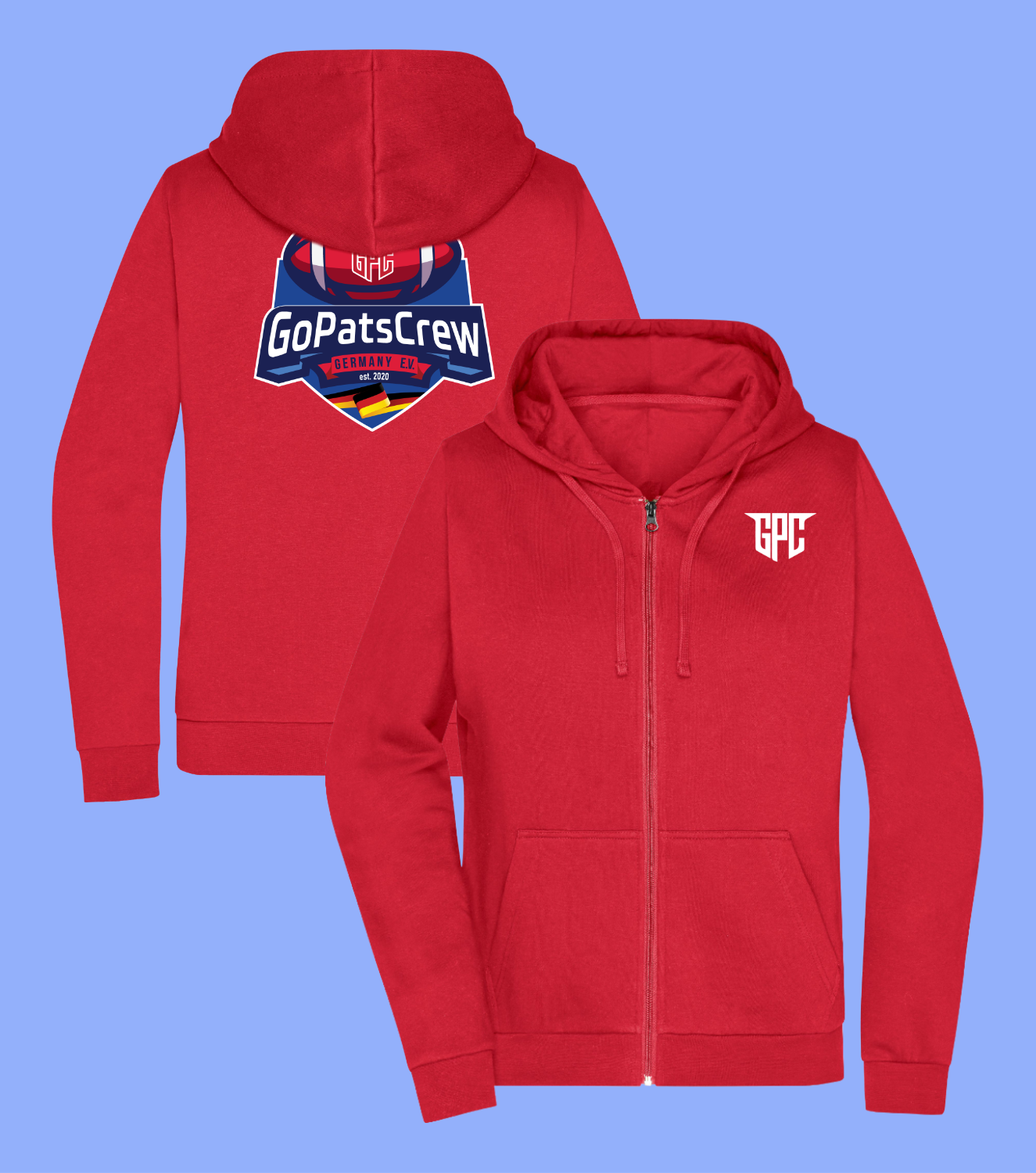 Power Play Zipper - Big Original Initials Connection