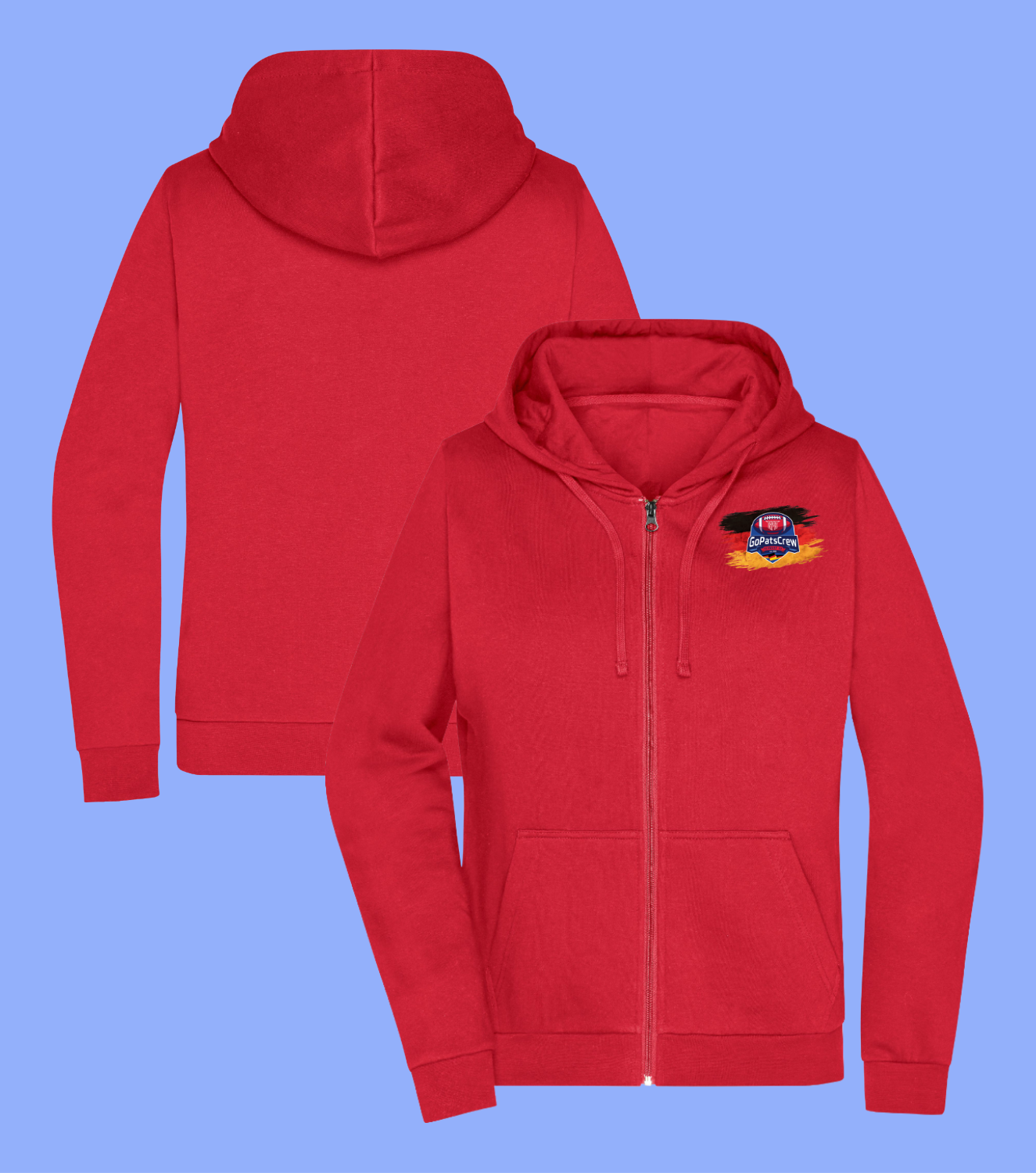 Power Play Zipper - The Flag Mini Badge