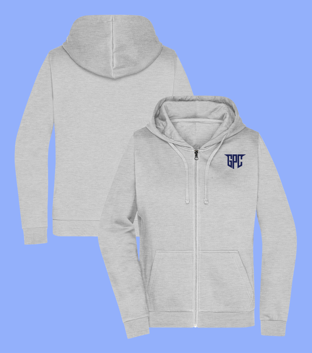 Power Play Zipper - The Initials Mini Badge