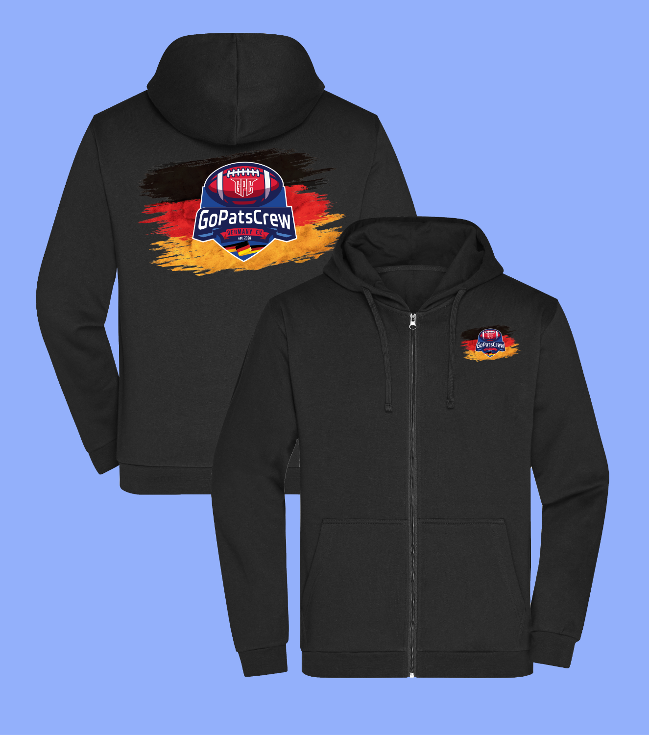 Power Play Zipper - Big Flag Field Connection