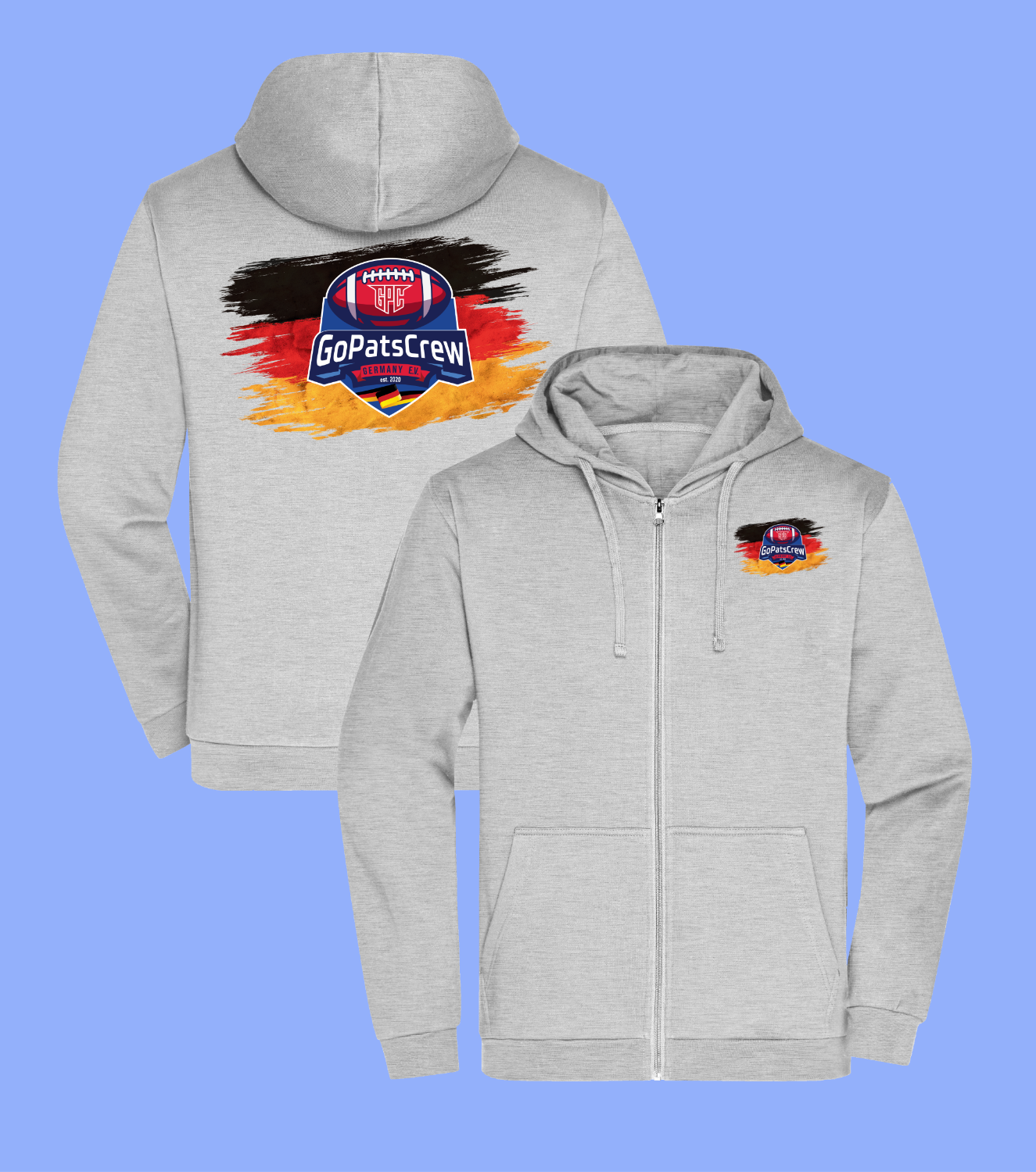 Power Play Zipper - Big Flag Field Connection