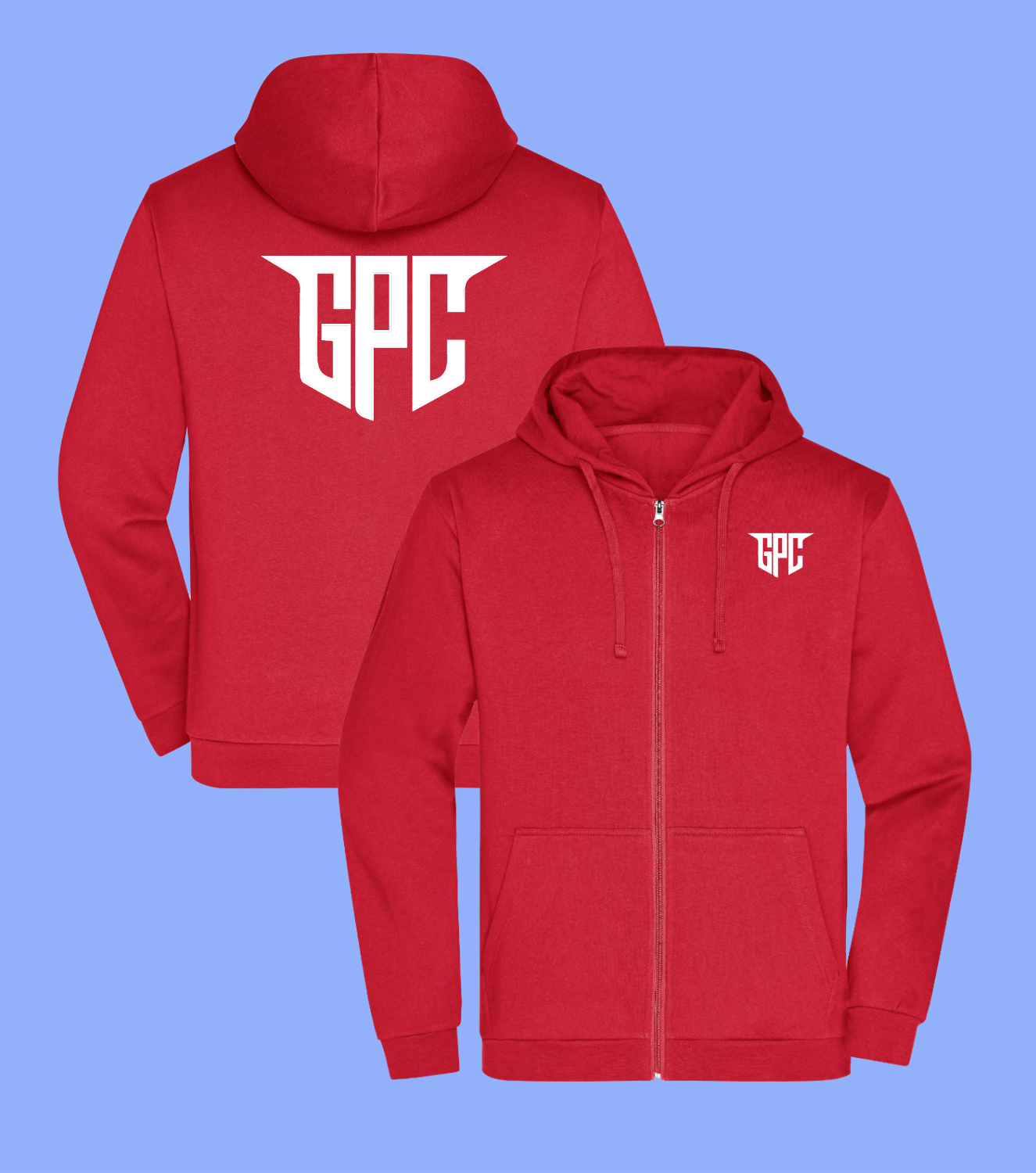 Power Play Zipper - Big Initials Connection