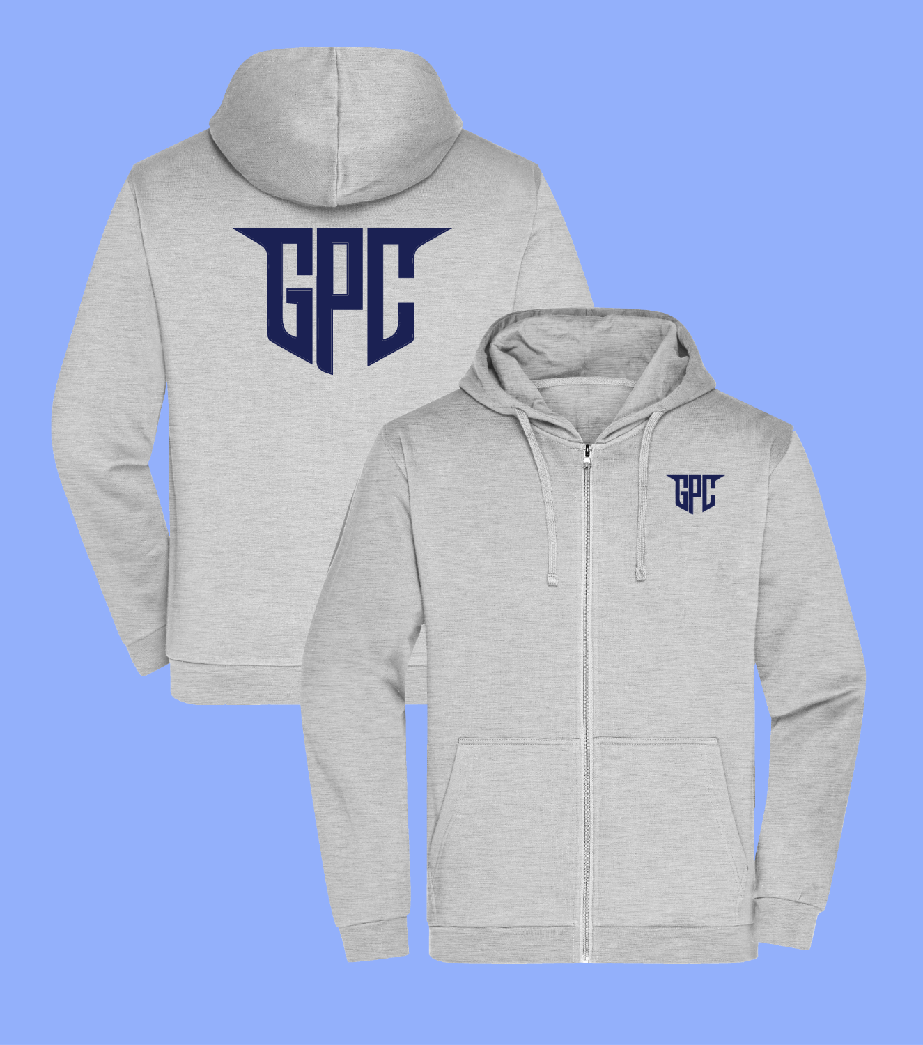 Power Play Zipper - Big Initials Connection