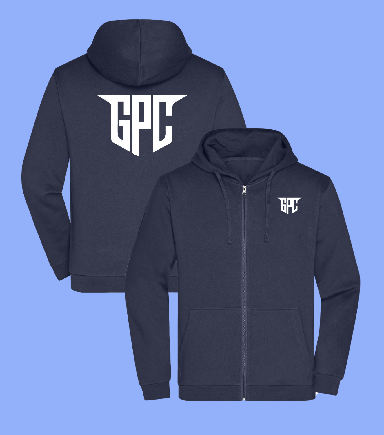 Power Play Zipper - Big Initials Connection