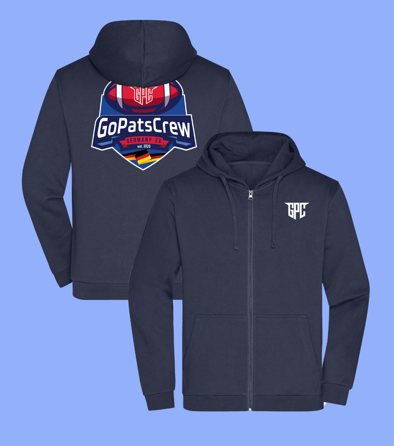 Power Play Zipper - Big Original Initials Connection