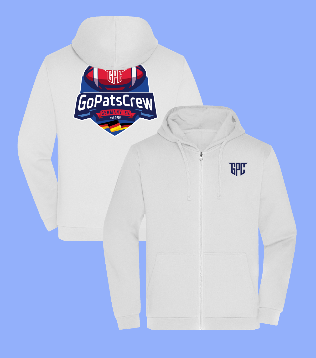 Power Play Zipper - Big Original Initials Connection