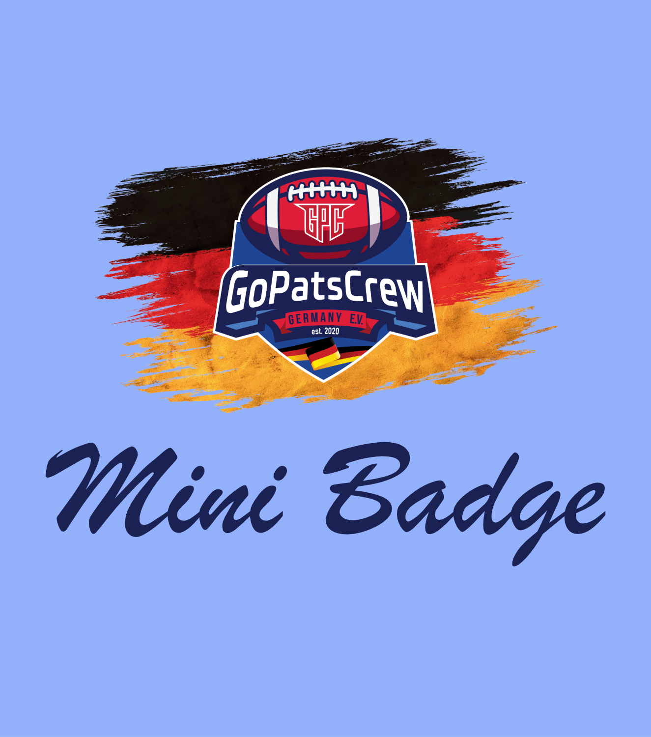 Crew Collection - Mini Badge - Flag Field