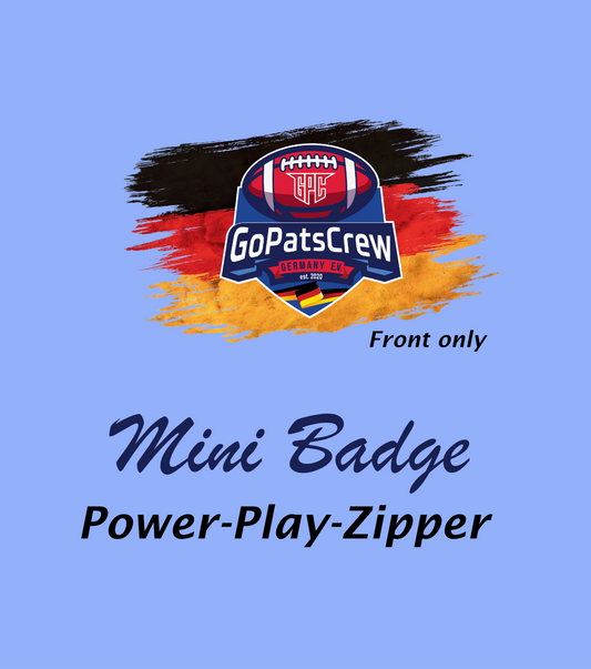 Power Play Zipper - The Flag Mini Badge