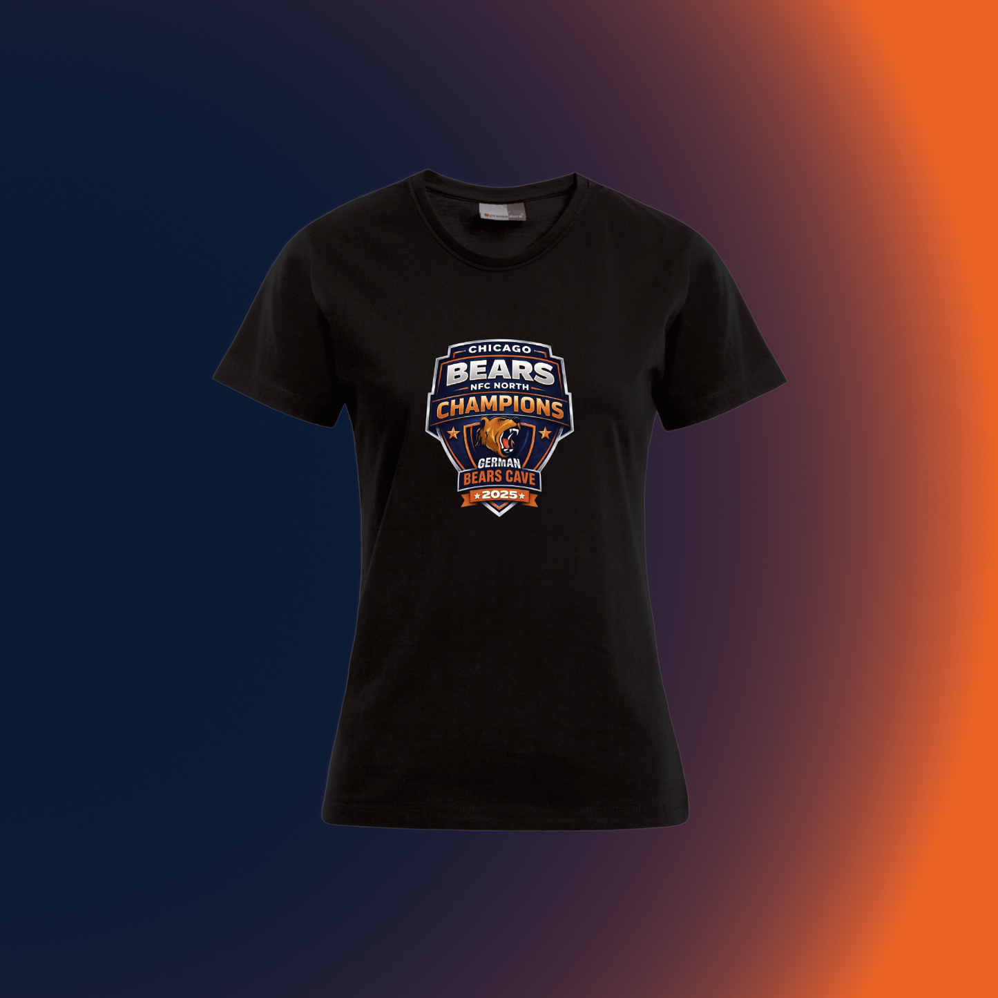 German Bears Cave "NFC North Champion 2025"