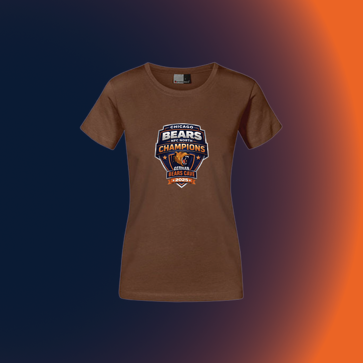 German Bears Cave "NFC North Champion 2025"