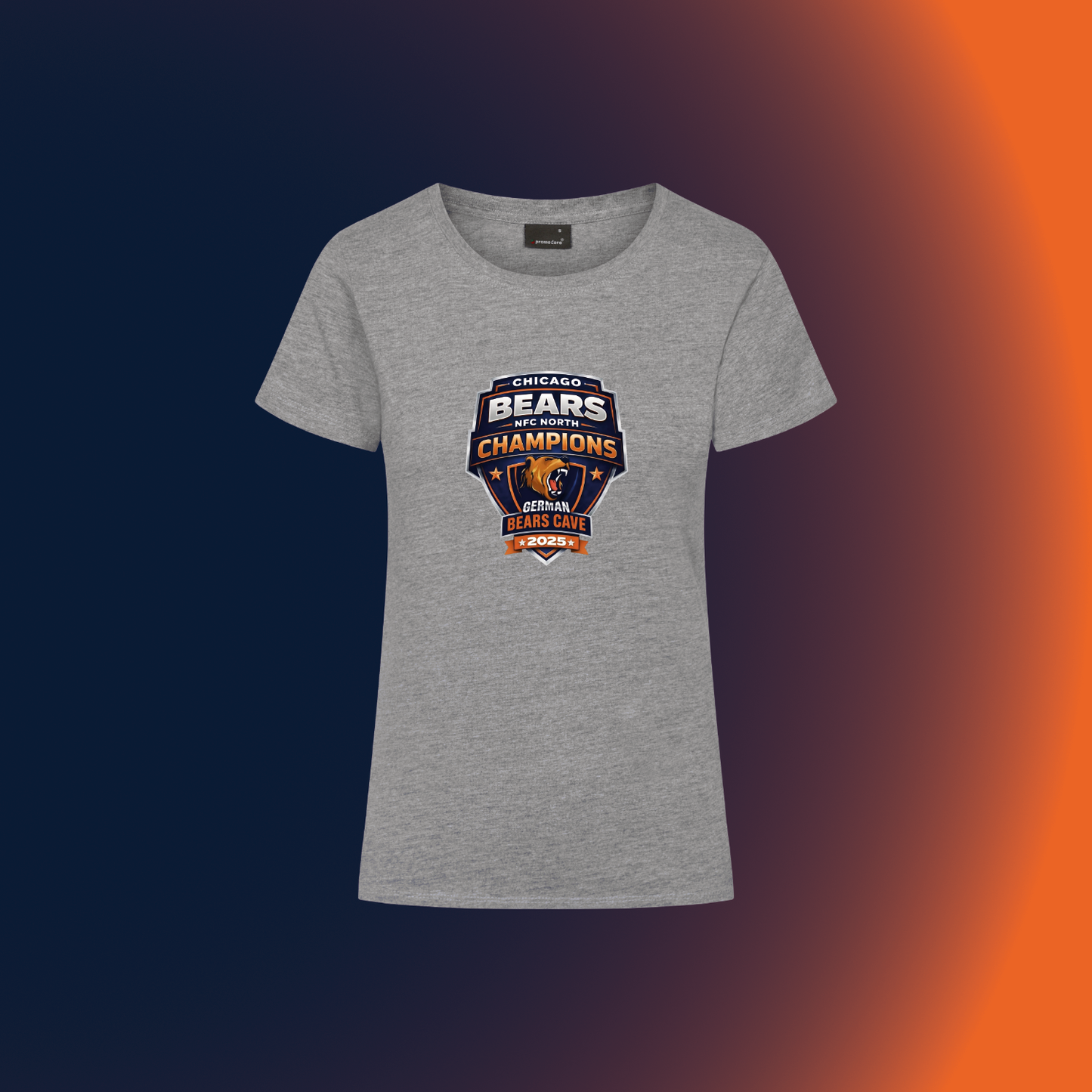 German Bears Cave "NFC North Champion 2025"