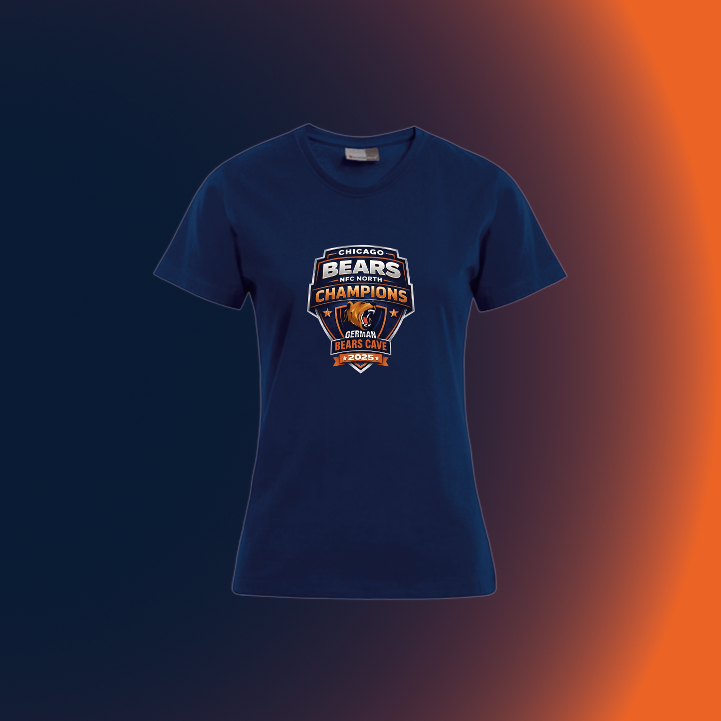 German Bears Cave "NFC North Champion 2025"
