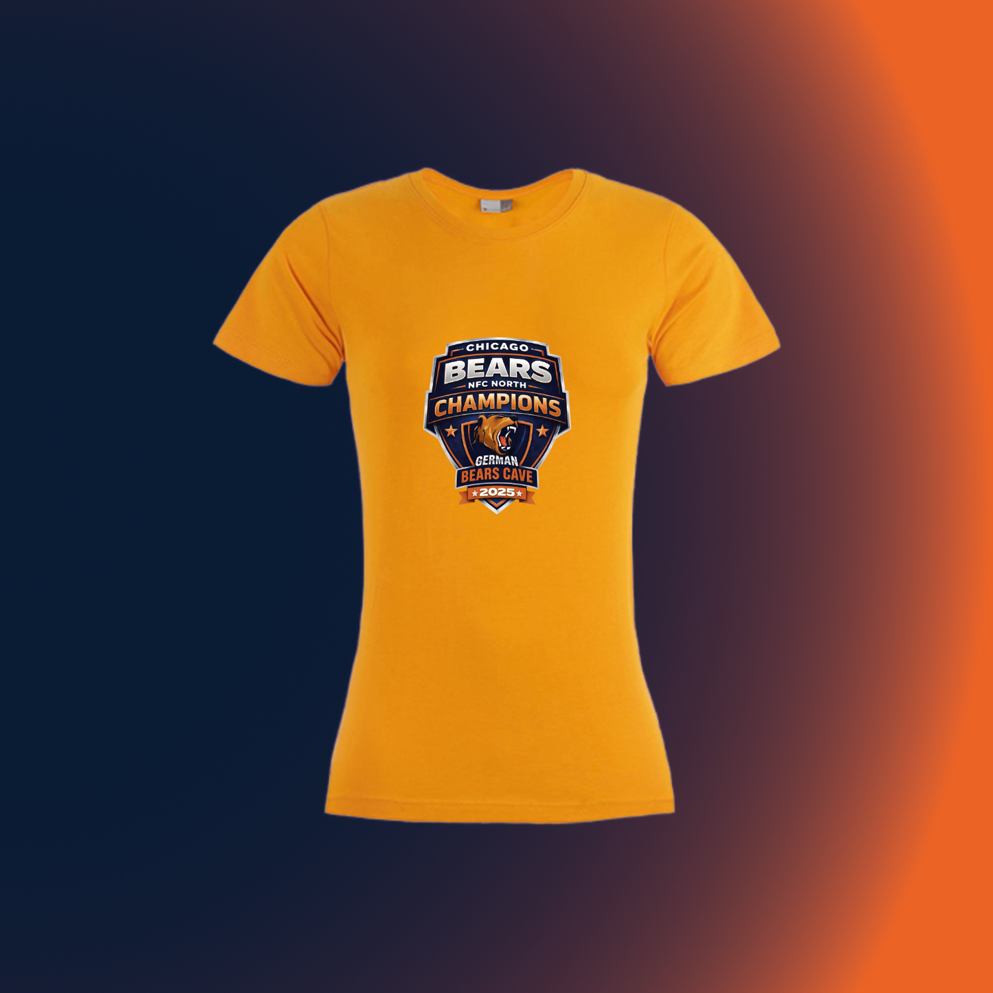 German Bears Cave "NFC North Champion 2025"