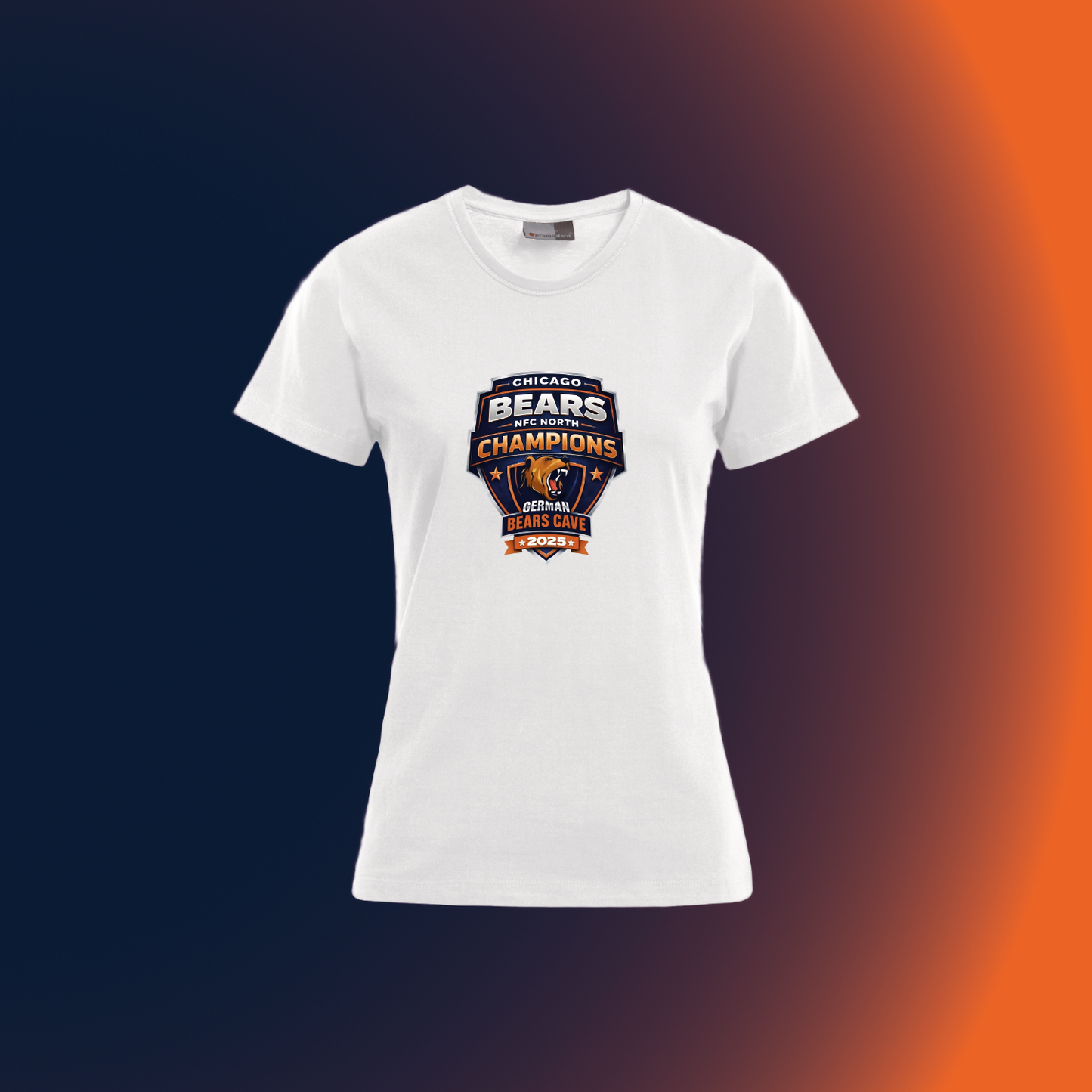 German Bears Cave "NFC North Champion 2025"