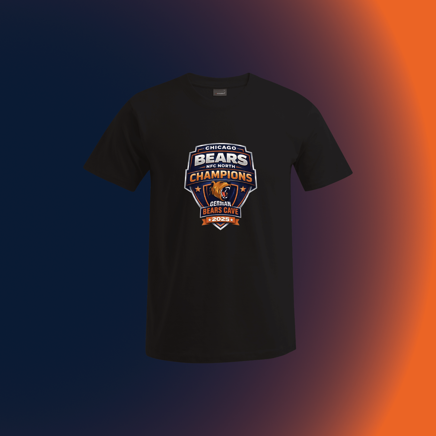 German Bears Cave "NFC North Champion 2025"