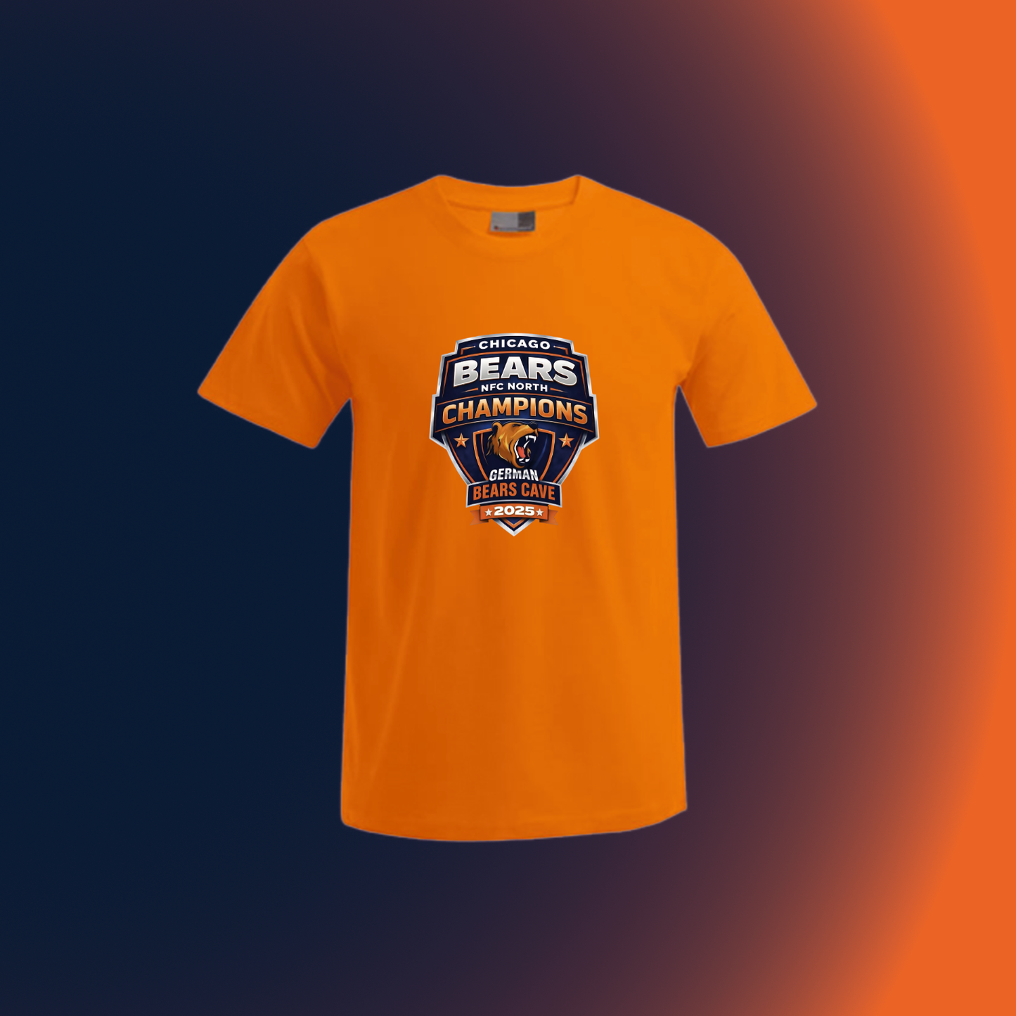 German Bears Cave "NFC North Champion 2025"
