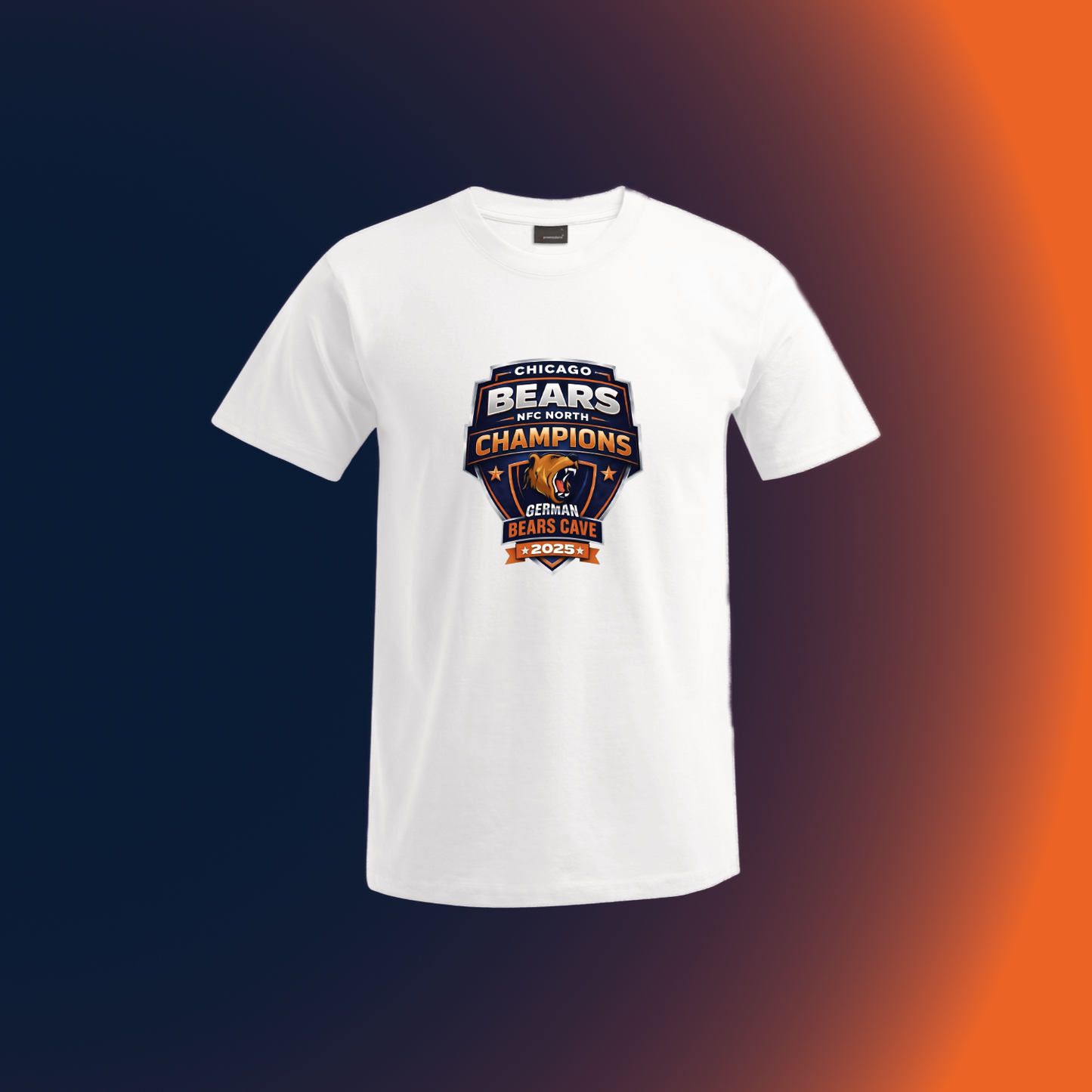 German Bears Cave "NFC North Champion 2025"