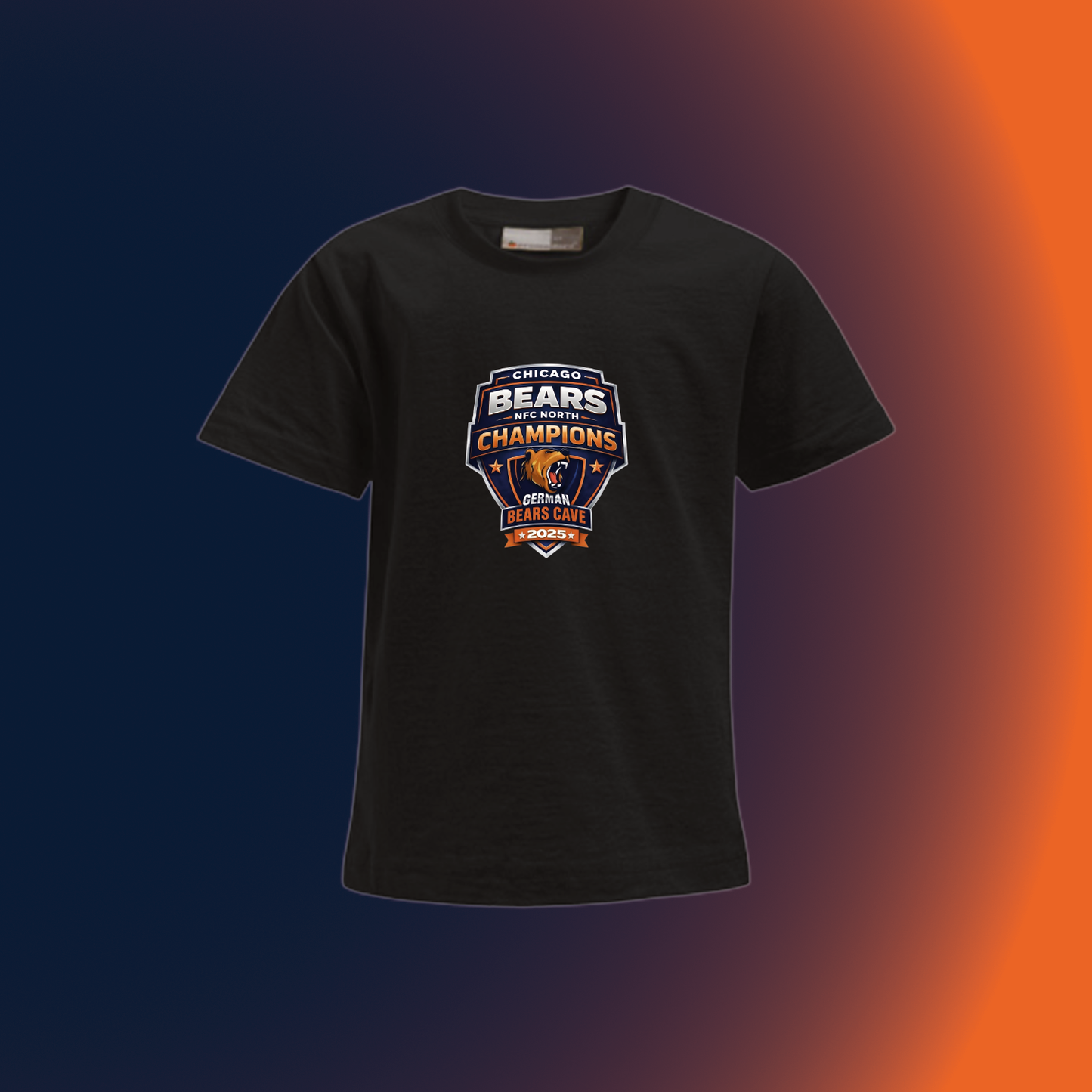German Bears Cave "NFC North Champion 2025"