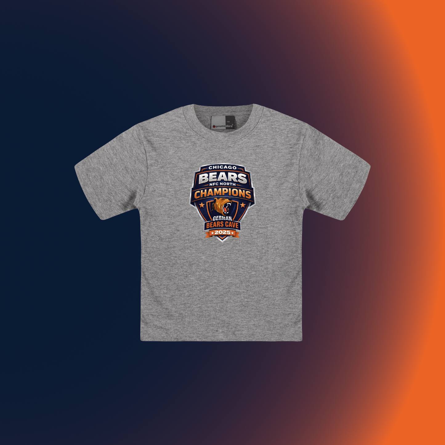 German Bears Cave "NFC North Champion 2025"