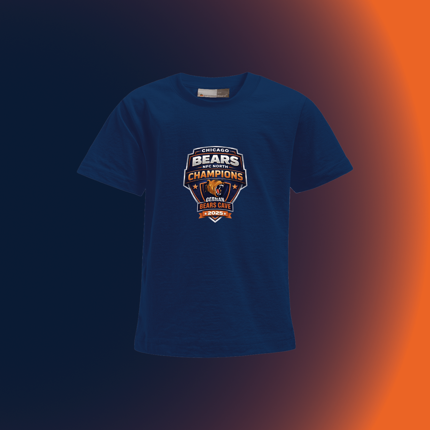 German Bears Cave "NFC North Champion 2025"
