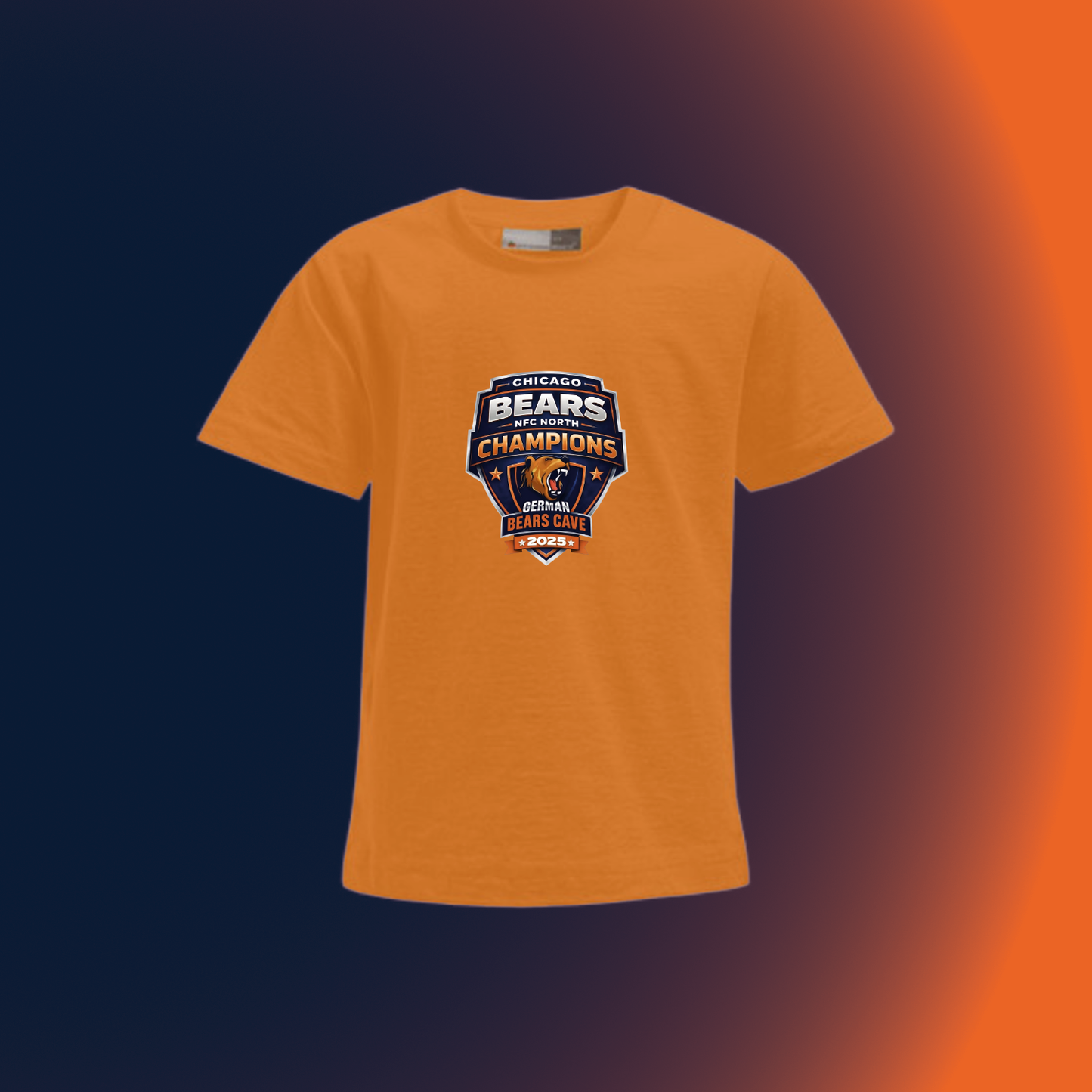 German Bears Cave "NFC North Champion 2025"