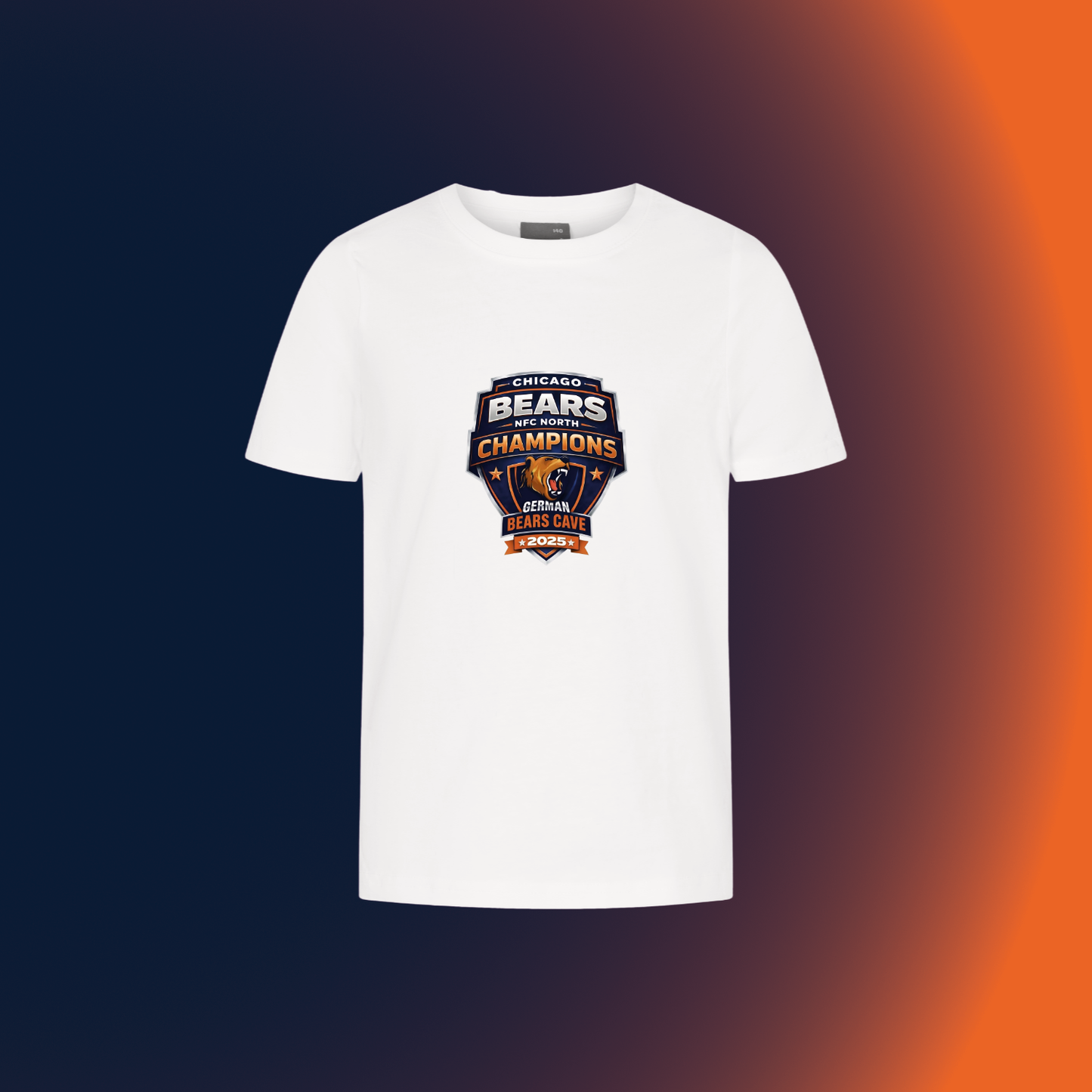 German Bears Cave "NFC North Champion 2025"
