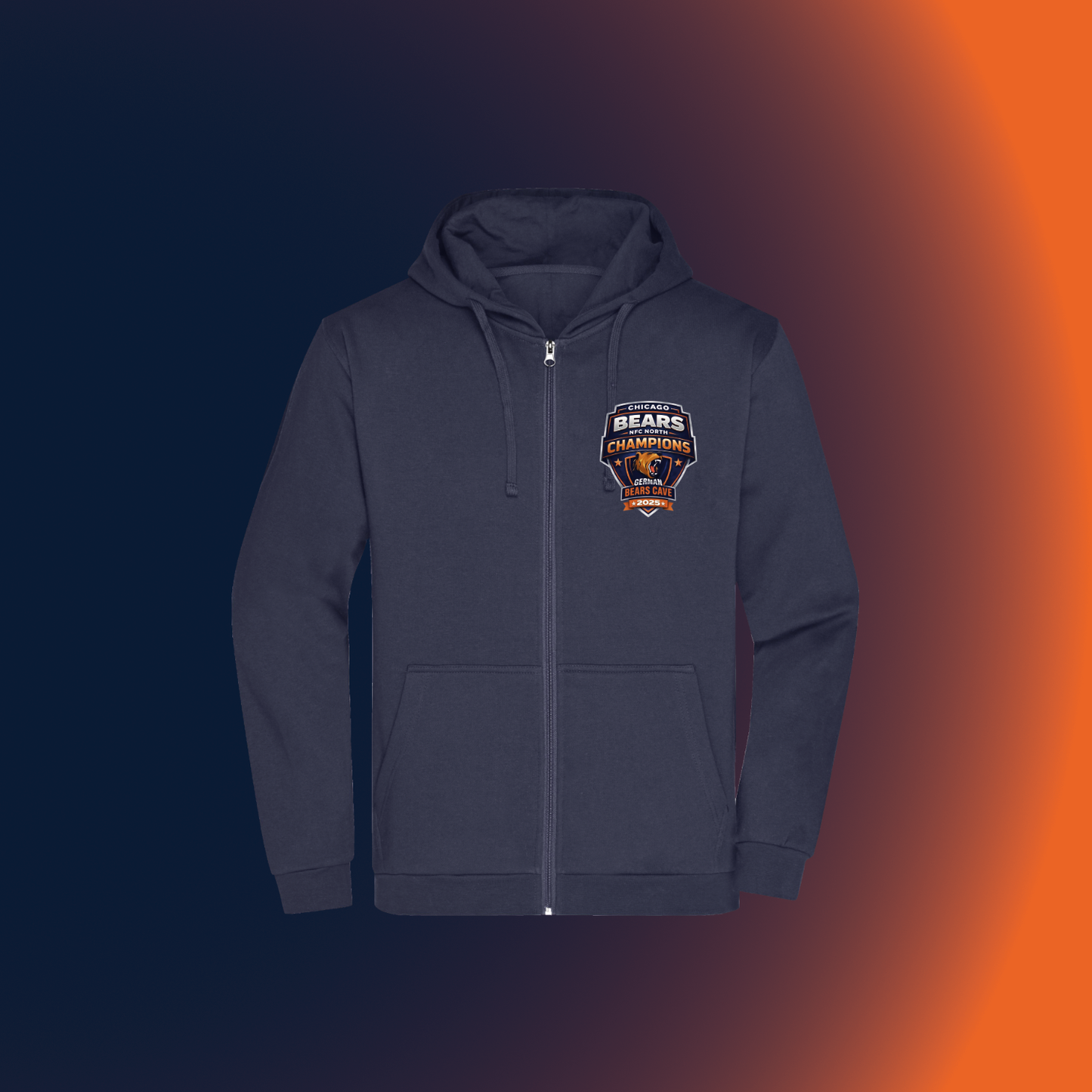 German Bears Cave "NFC North Champion 2025"