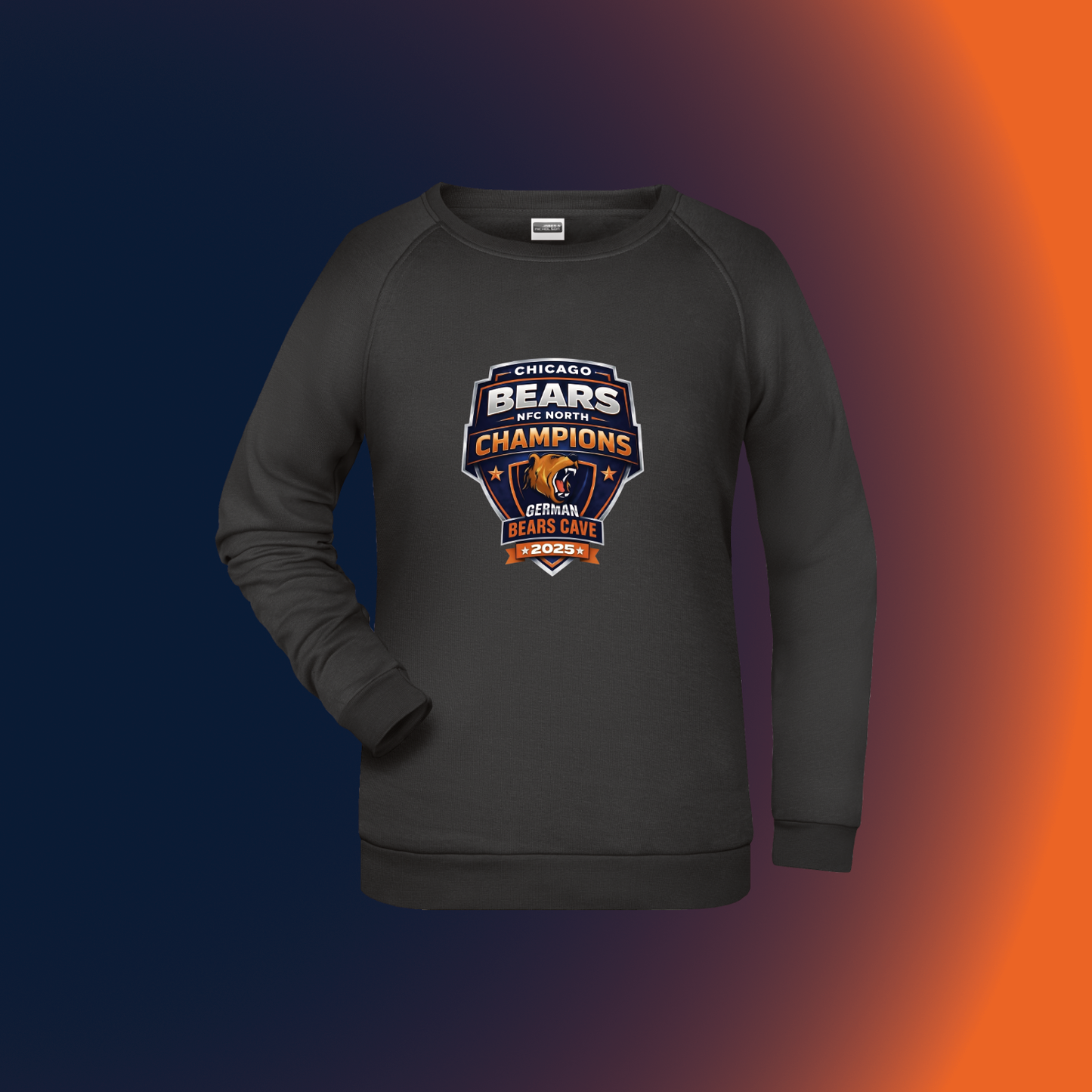 German Bears Cave "NFC North Champion 2025"