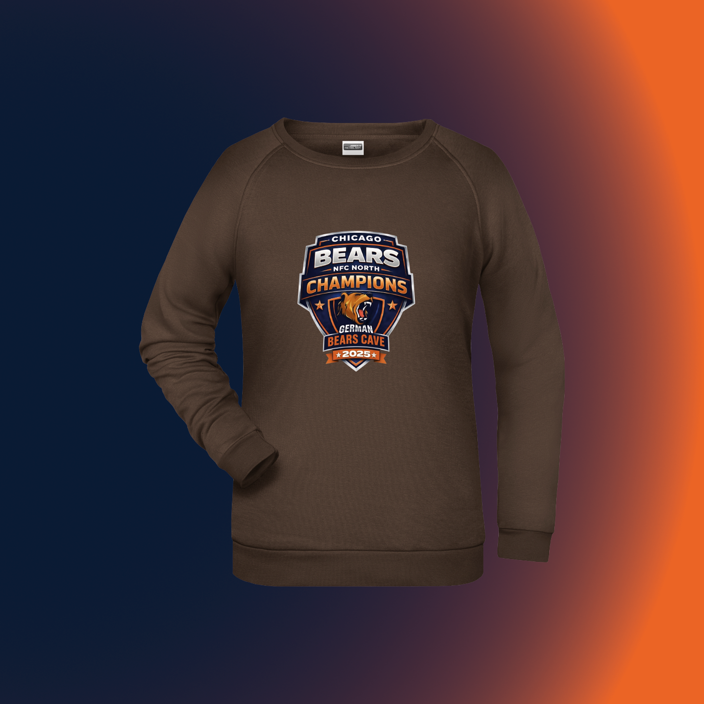 German Bears Cave "NFC North Champion 2025"