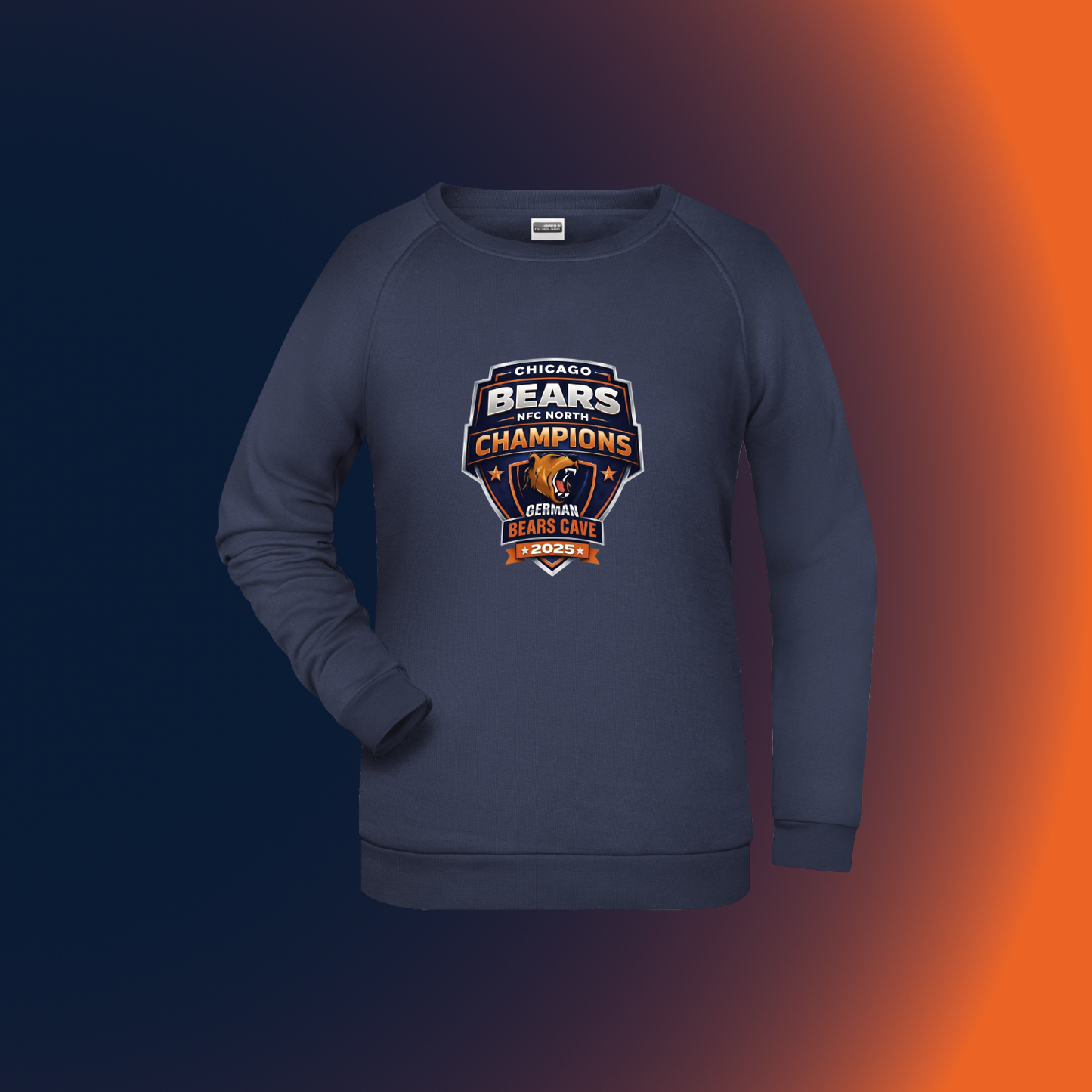 German Bears Cave "NFC North Champion 2025"