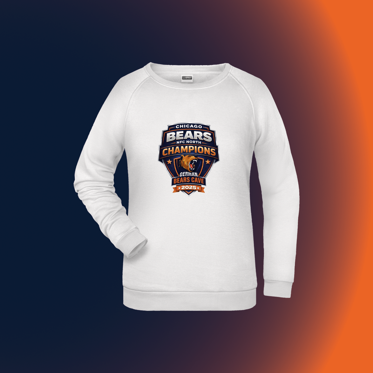 German Bears Cave "NFC North Champion 2025"