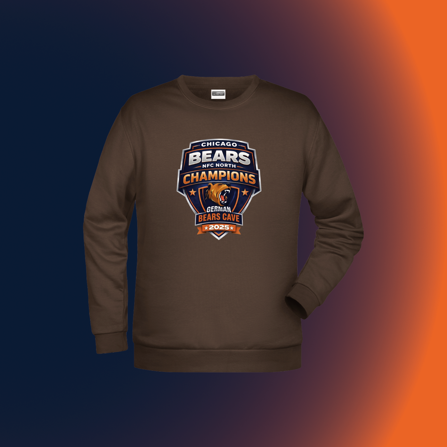 German Bears Cave "NFC North Champion 2025"