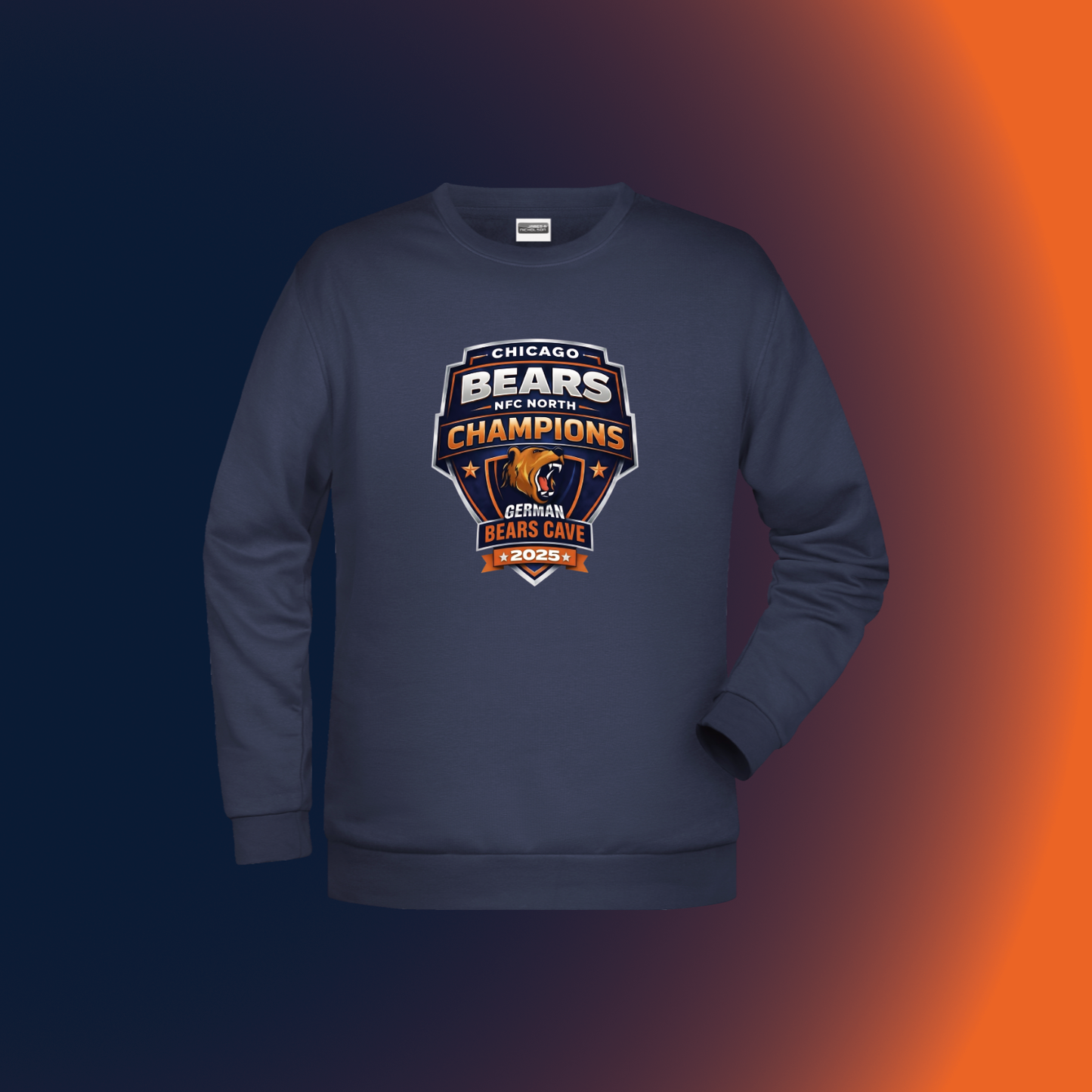 German Bears Cave "NFC North Champion 2025"
