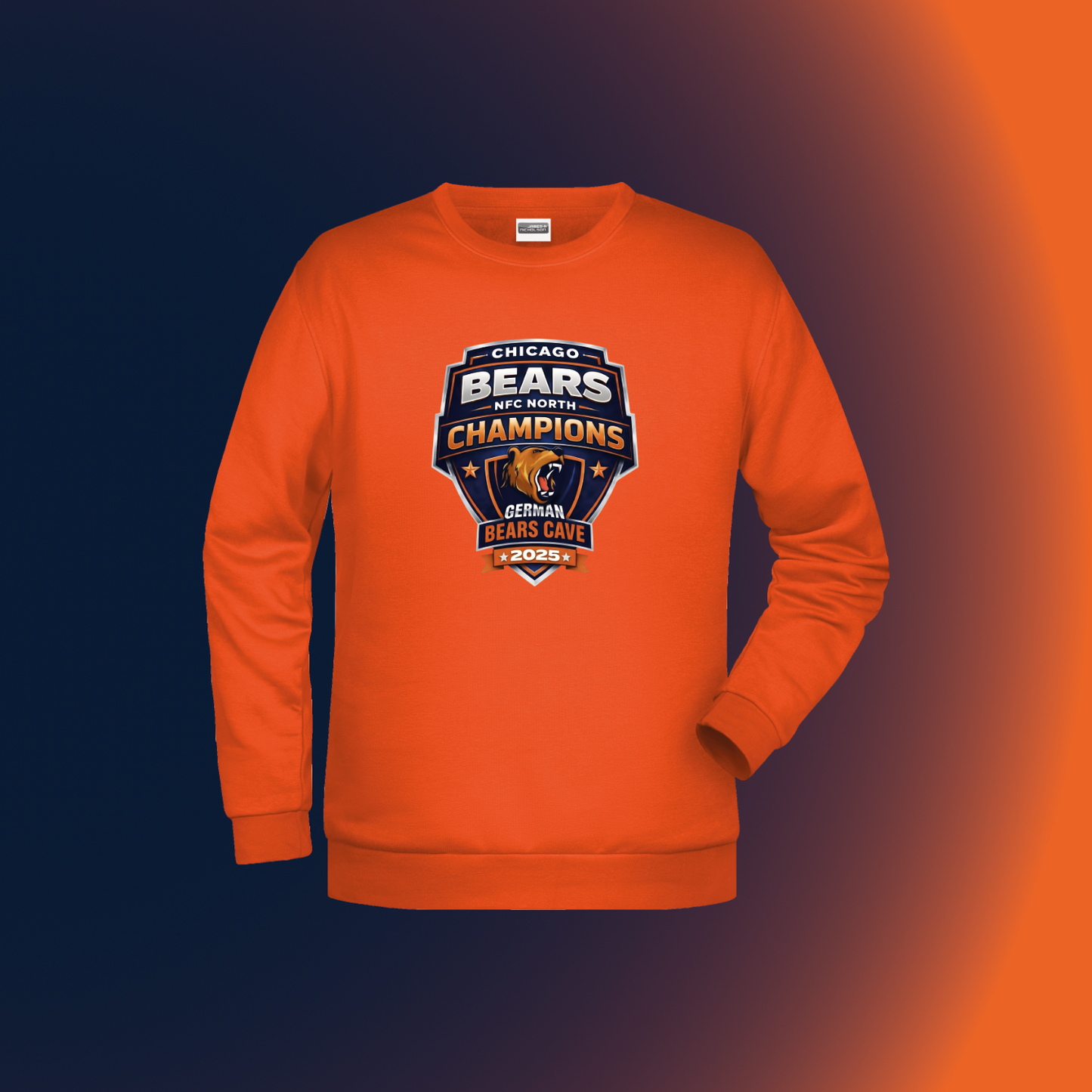German Bears Cave "NFC North Champion 2025"