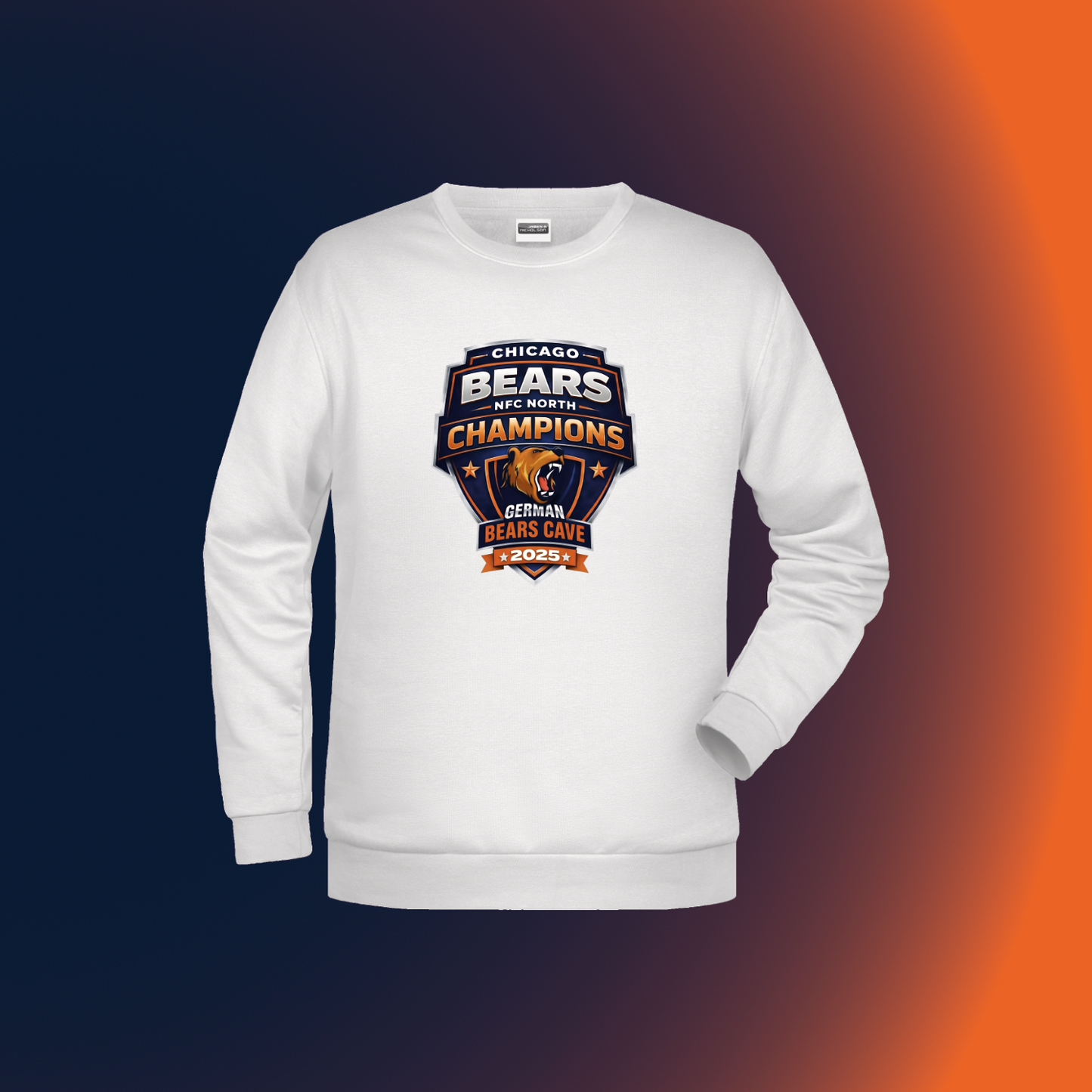 German Bears Cave "NFC North Champion 2025"