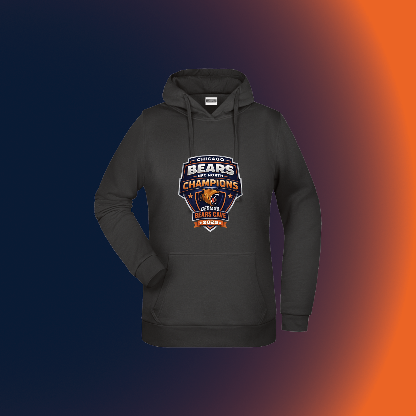 German Bears Cave "NFC North Champion 2025"