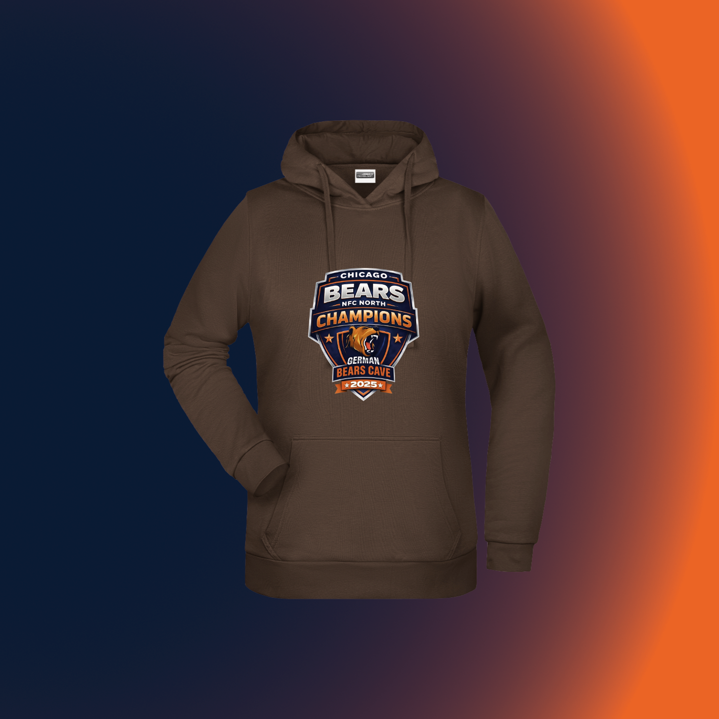 German Bears Cave "NFC North Champion 2025"