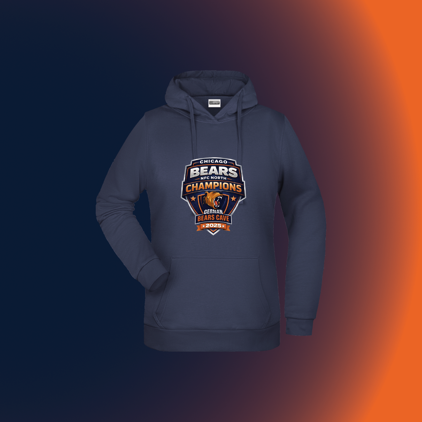 German Bears Cave "NFC North Champion 2025"