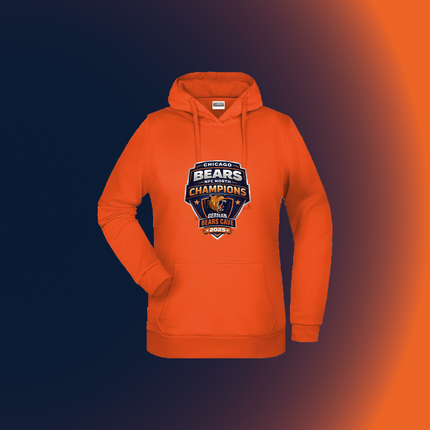 German Bears Cave "NFC North Champion 2025"