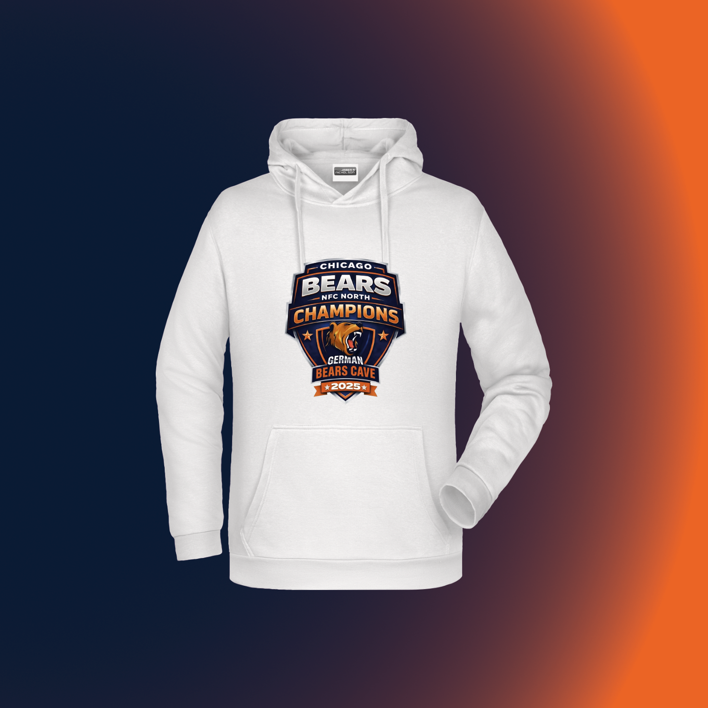 German Bears Cave "NFC North Champion 2025"